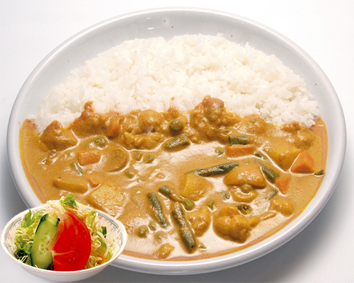 サムネイル：[191]　ベジタブルカレーライス/　VEGETABLE CURRY RICE